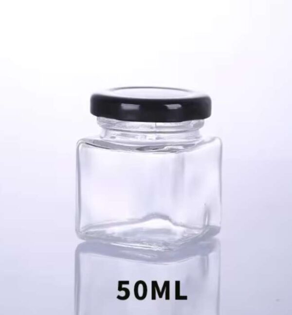 Bocal 50ml carré (70g) - Carton 240 unités – Image 2