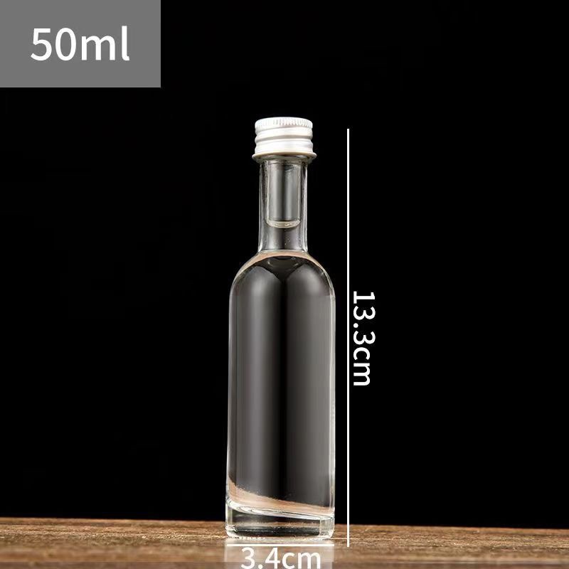 Bouteille 50ml ronde