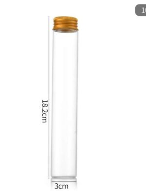 Tube Verre 30mm*180mm - Carton 160 unités
