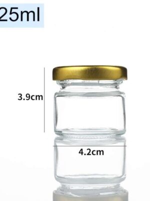 Bocal 25ml rond (35g) - Carton 280 unités