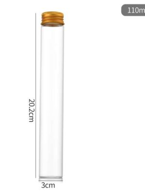 Tube Verre 30mm*200mm - Carton 160 unités