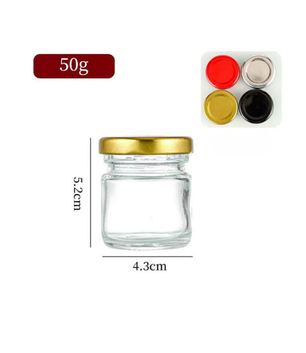 Bocal 35ml rond (Classique 50g) - Carton 240 unités