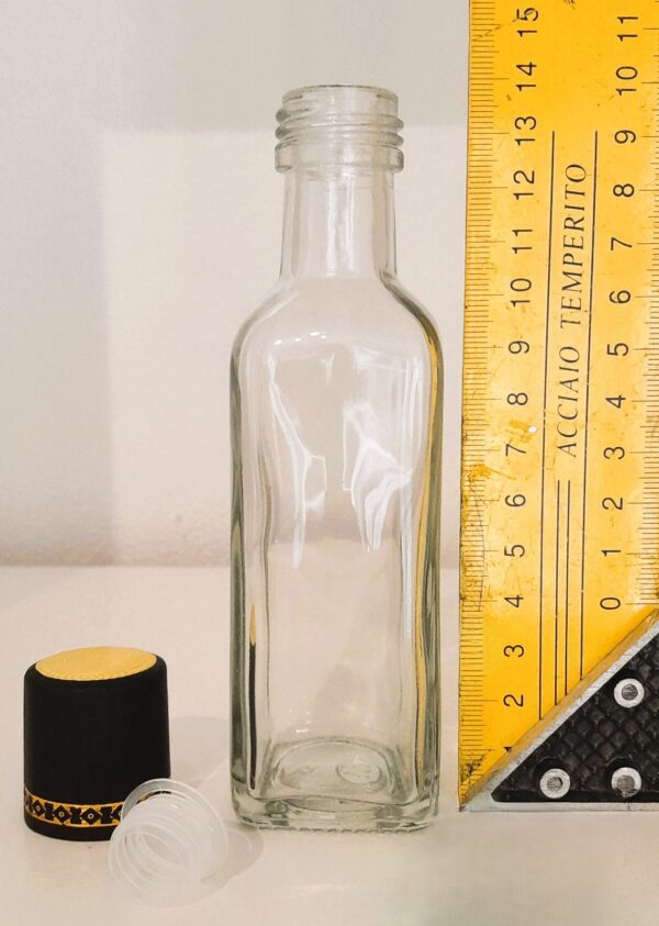 Bouteille 100ml carré - Carton 120 unités – Image 2