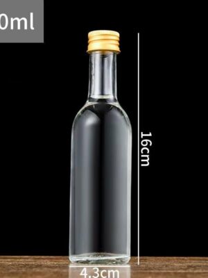 Bouteille 100ml ronde - Carton 140 unités
