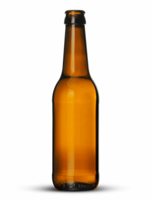 Bouteille AMBRÉE Style Bière 330ml - Carton 80 unités